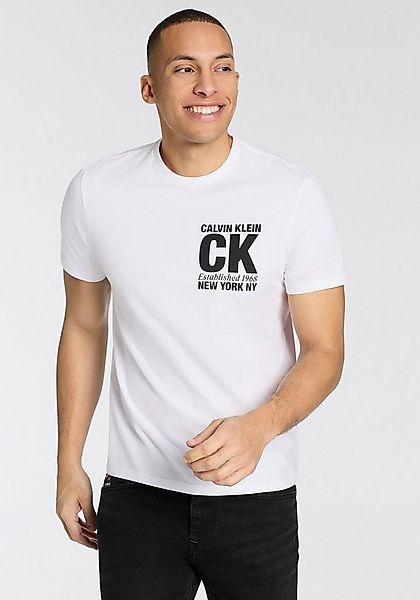 Calvin Klein T-Shirt Regular fit, mit Rundhalsausschnitt günstig online kaufen