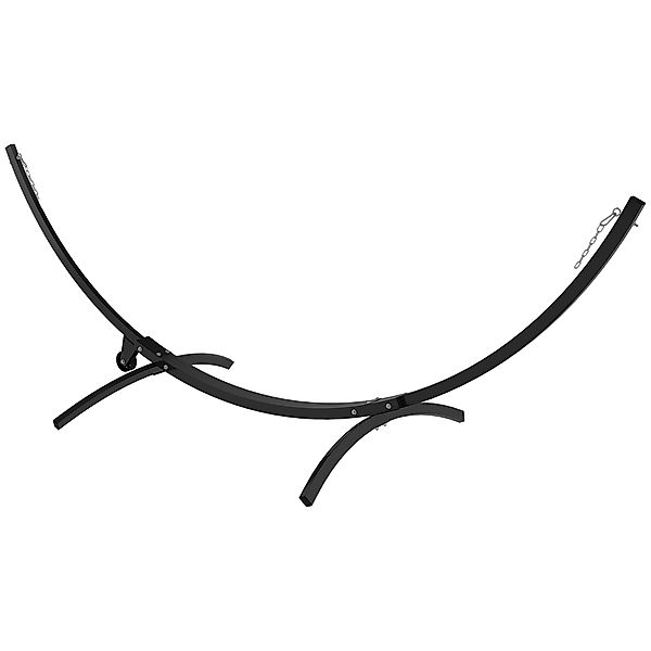 Outsunny Hängemattengestell aus Metall mit Rädern, Hängemattenständer bis 1 günstig online kaufen