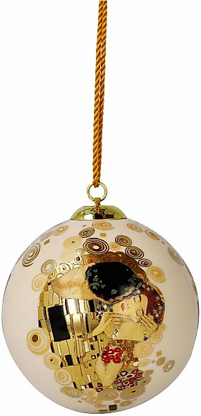 Goebel Hängedekoration "Kugel Gustav Klimt - Kuss" günstig online kaufen