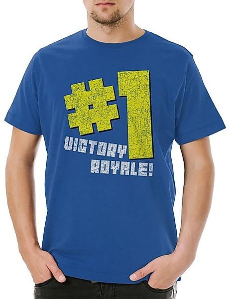 Urban Backwoods Print-Shirt Urban Backwoods Victory Royale! Herren T-Shirt günstig online kaufen