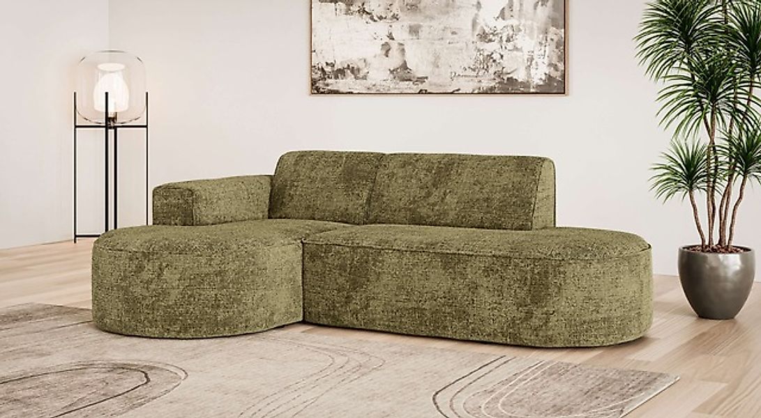 OTTO home Ecksofa »ADELLA Design-Sofa mit Recamiere rechts/links, 248/159/7 günstig online kaufen