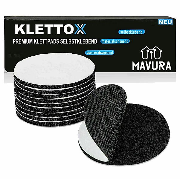 MAVURA Klettband KLETTOX Klettpads Klettverschluss Klettband günstig online kaufen