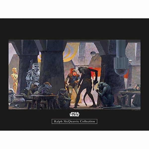 Komar Poster Star Wars Classic RMQ Mos Eisley St Star Wars B/L: ca. 40x30 c günstig online kaufen