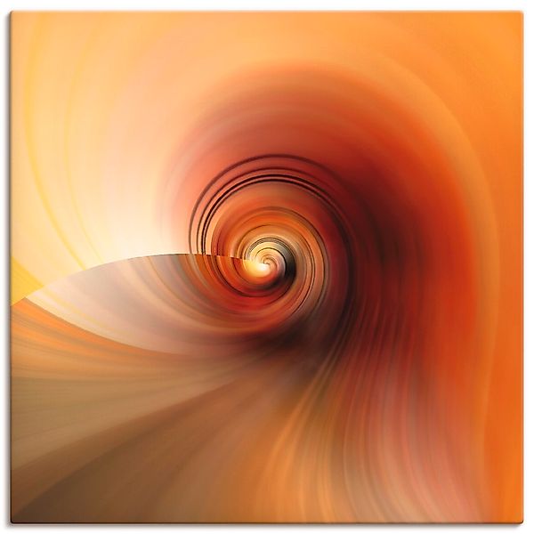 Artland Leinwandbild "Abstraktes in Creme" Muster 1 Stk. tlg. auf Keilrahme günstig online kaufen