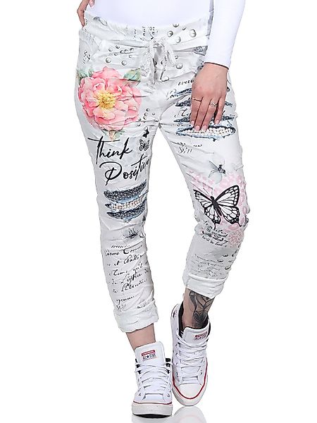 CLEO STYLE Schlupfhose Damen Sweathose 1289 günstig online kaufen