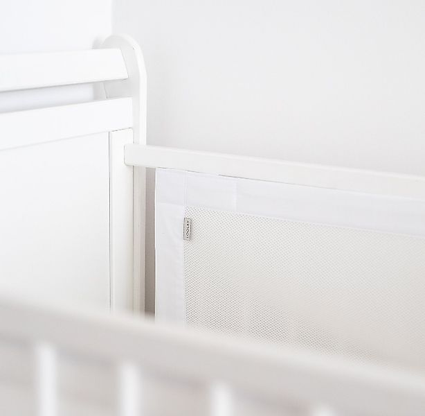 Loolay Babybett Atmungsaktiv 2 TLG. Netzstoff BETTUMRANDUNG für 140x70 o.12 günstig online kaufen