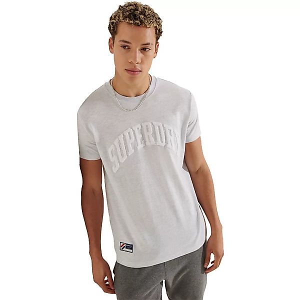 Superdry Varsity Arch Mono Kurzarm T-shirt XL Ice Marl günstig online kaufen