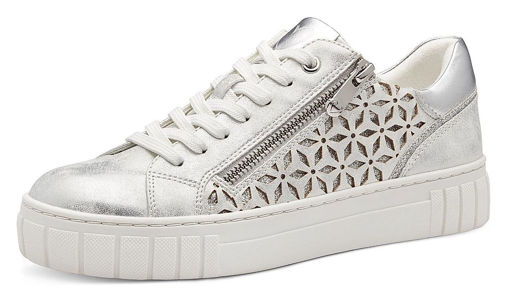 MARCO TOZZI Plateausneaker, Freizeitschuh, Halbschuh, Schnürschuh günstig online kaufen