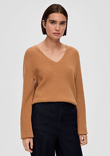 s.Oliver BLACK LABEL Strickpullover Pullover aus günstig online kaufen