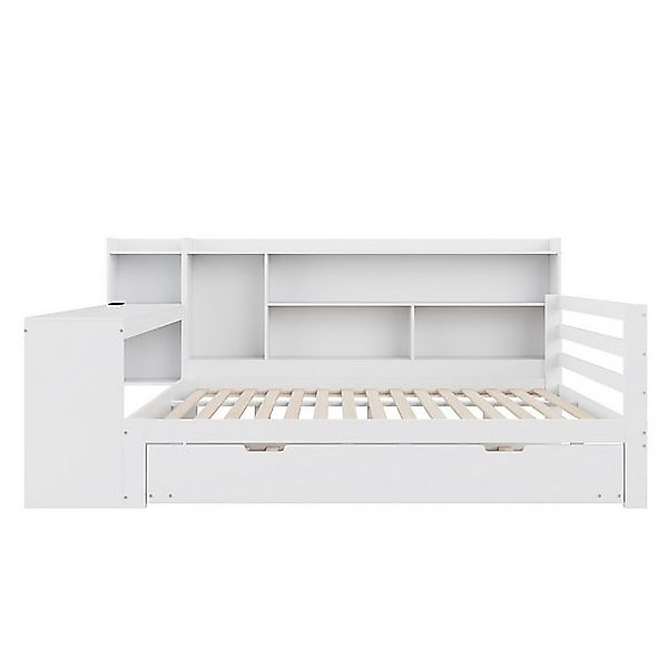 Gotagee Schlafsofa 140x200cm Massivholz-Polsterbett Multifunktionales Doppe günstig online kaufen