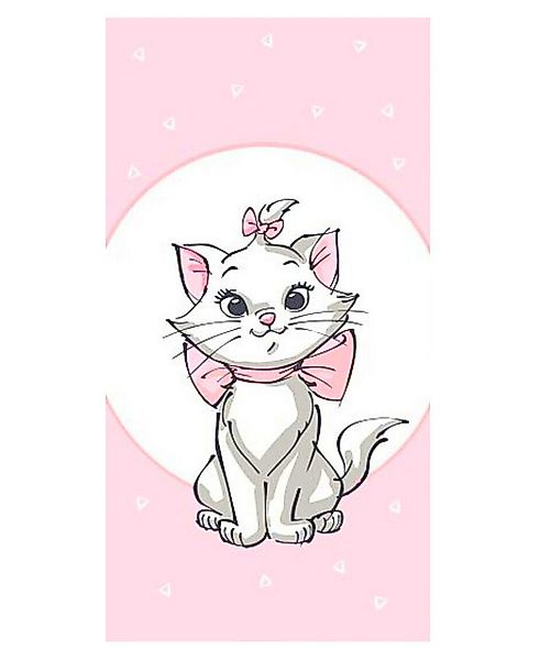 Disney Badetuch Aristocats Marie, Baumwolle, Kinder Strandtuch 70 x 140 cm günstig online kaufen