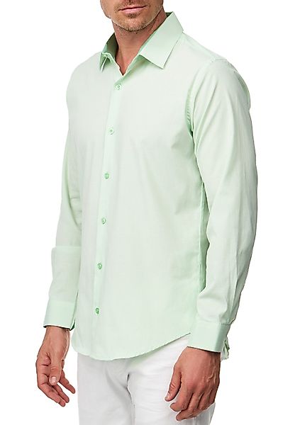 R-NEAL Businesshemd Pastellhemd Herren Slim Fit günstig online kaufen