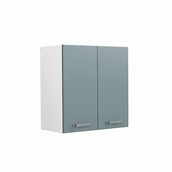 Vicco Schranksystem R-Line, Blau-Grau/Weiß, 60 cm mit Türen günstig online kaufen