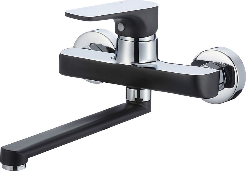 Hydroland Spültischarmatur SENJA BLACK CHROME für günstig online kaufen
