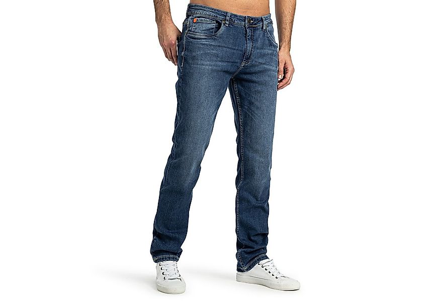 SUBLEVEL Slim-fit-Jeans Herren Jeans Slim Straight Fit Stretch Hose Flexibl günstig online kaufen