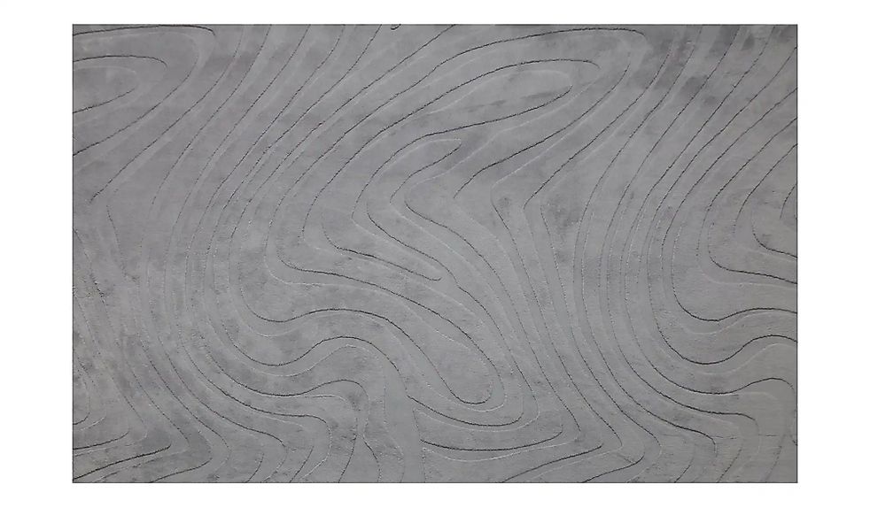 como Webteppich  Wave ¦ grau ¦ Synthetische Fasern ¦ Maße (cm): B: 160 Tepp günstig online kaufen