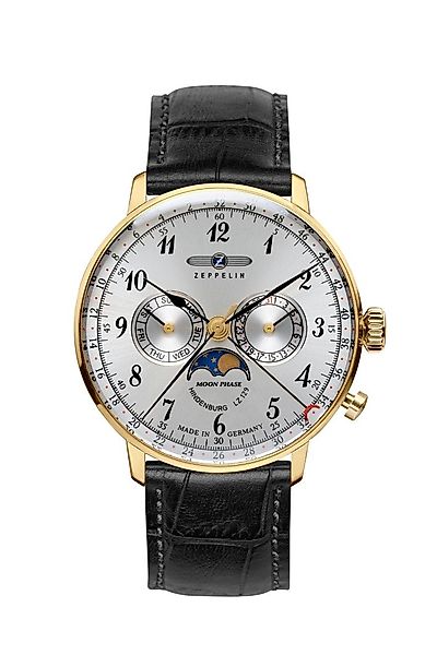 ZEPPELIN Multifunktionsuhr LZ 129 Hindenburg Moonphase günstig online kaufen