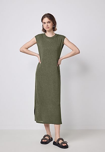 STREET ONE STUDIO Strickkleid Ohne Taschen mit Rundhalsausschnitt günstig online kaufen
