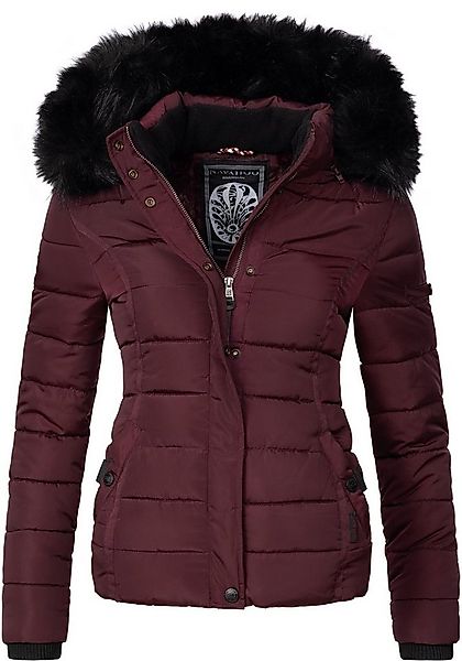 Navahoo Steppjacke Miamor hochwertige Winterjacke m. voluminöser Kunstpelz- günstig online kaufen