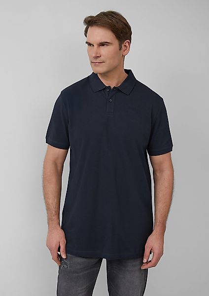 s.Oliver Kurzarmshirt Poloshirt aus Baumwollpiqué Stickerei günstig online kaufen