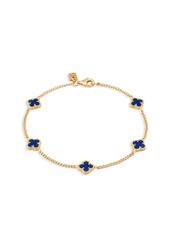 Kuzzoi Silberarmband Kleeblatt Emaille 925 Sterling günstig online kaufen