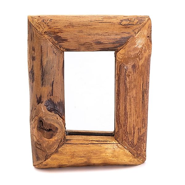 CREEDWOOD Wandspiegel HOLZ WANDSPIEGEL "BASE C", günstig online kaufen
