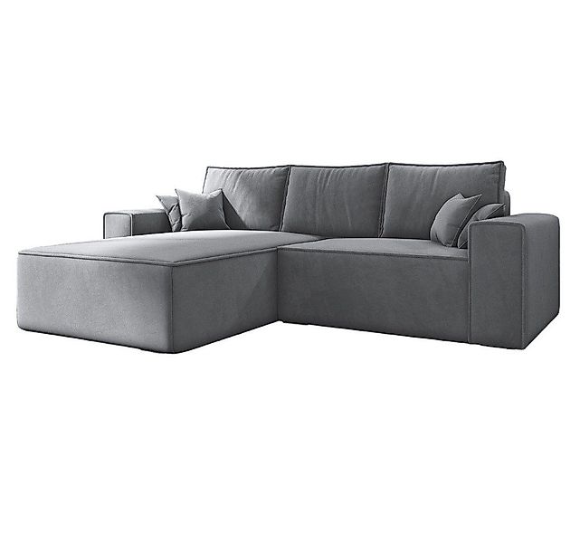 MOEBLO Ecksofa ERNO II, L-förmiges Schlafsofa günstig online kaufen