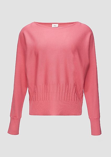 s.Oliver BLACK LABEL Strickpullover Strickpullover mit günstig online kaufen