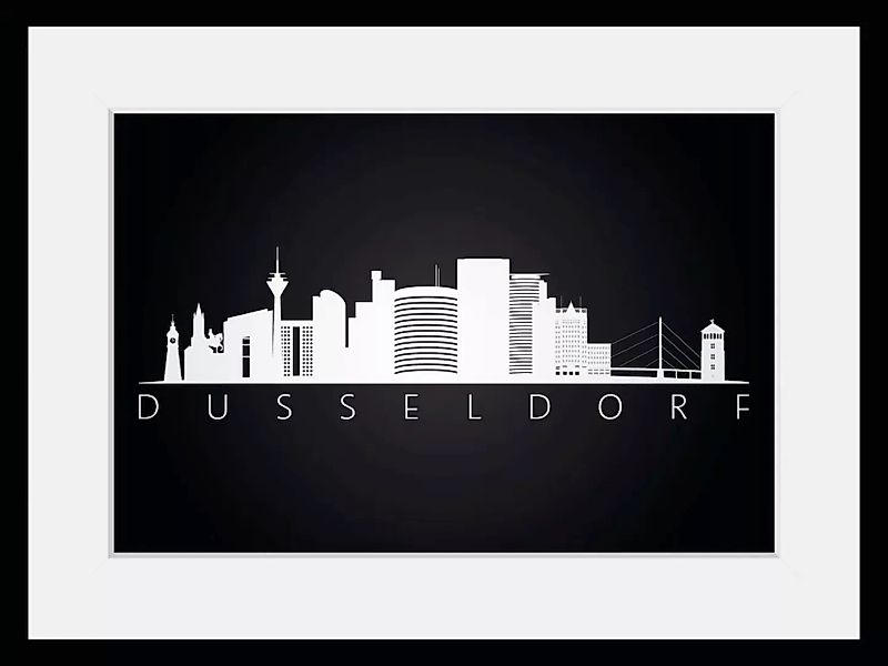 queence Bild »Düsseldorf Sehenswürdigkeiten«, Städte-Stadt-Deutschland-Gebä günstig online kaufen