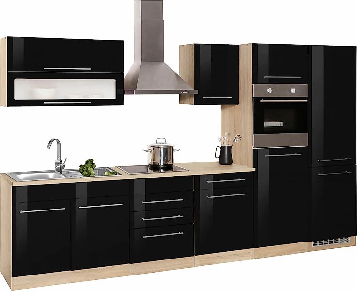 KOCHSTATION Küchenzeile »KS-Eton« ohne E-Geräte, Breite 330 cm günstig online kaufen