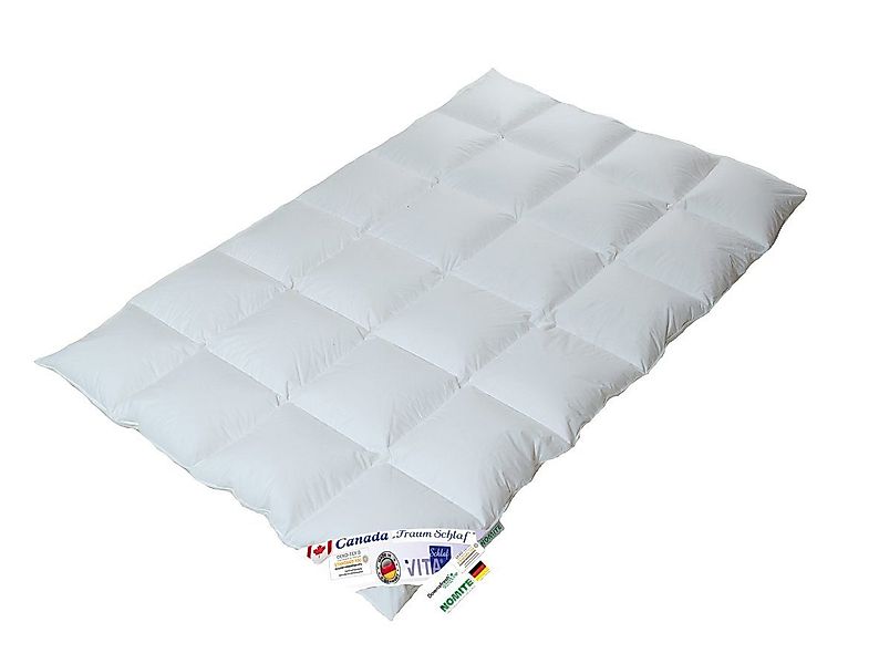 Vitaschlaf Daunenbettdecke Vitaschlaf® CANADA TRAUM Bettdecken günstig online kaufen