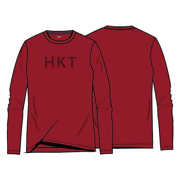 Hackett Langarm-t-shirt 2XL Bright Red günstig online kaufen