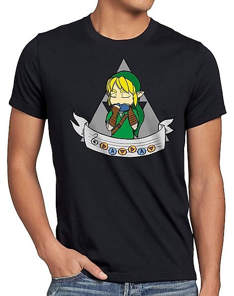 style3 T-Shirt Song of Time link hyrule ocarina zelda nintendo switch günstig online kaufen
