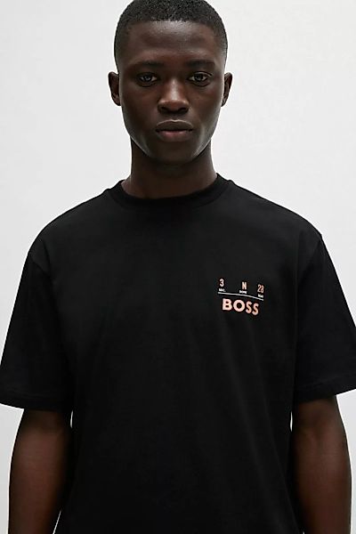 BOSS T-shirt Backprint Schwarz - Größe L günstig online kaufen
