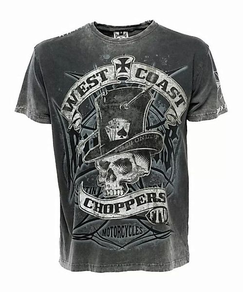 West Coast Choppers T-Shirt West Coast Choppers Herren T-Shirt Cash Only günstig online kaufen