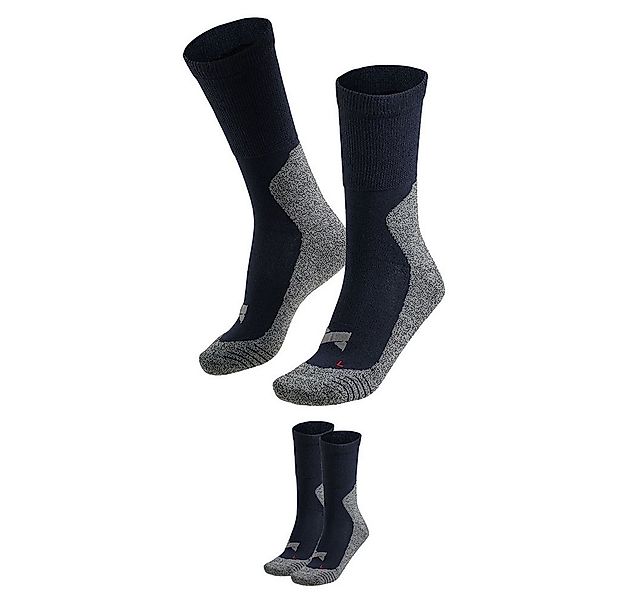 XTREME sockswear Wandersocken (2-Paar, 2er Pack) Gepolsterte Unisex Wander- günstig online kaufen