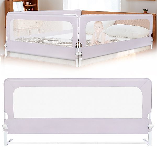 JEOBEST Bettschutzgitter Bettgitter Rausfallschutz fürs Babybett, günstig online kaufen