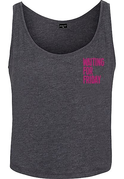 MisterTee Muskelshirt "MisterTee Damen Ladies Waiting For Friday Box Tank", günstig online kaufen
