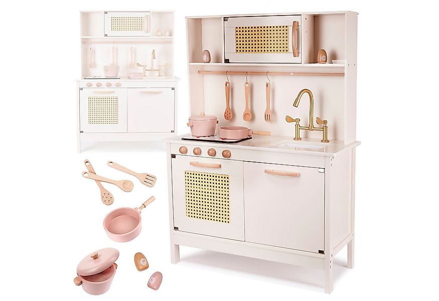Ikonka Puppenhausmöbel Kinderküche Kinder Spielküche Spielzeugküche günstig online kaufen