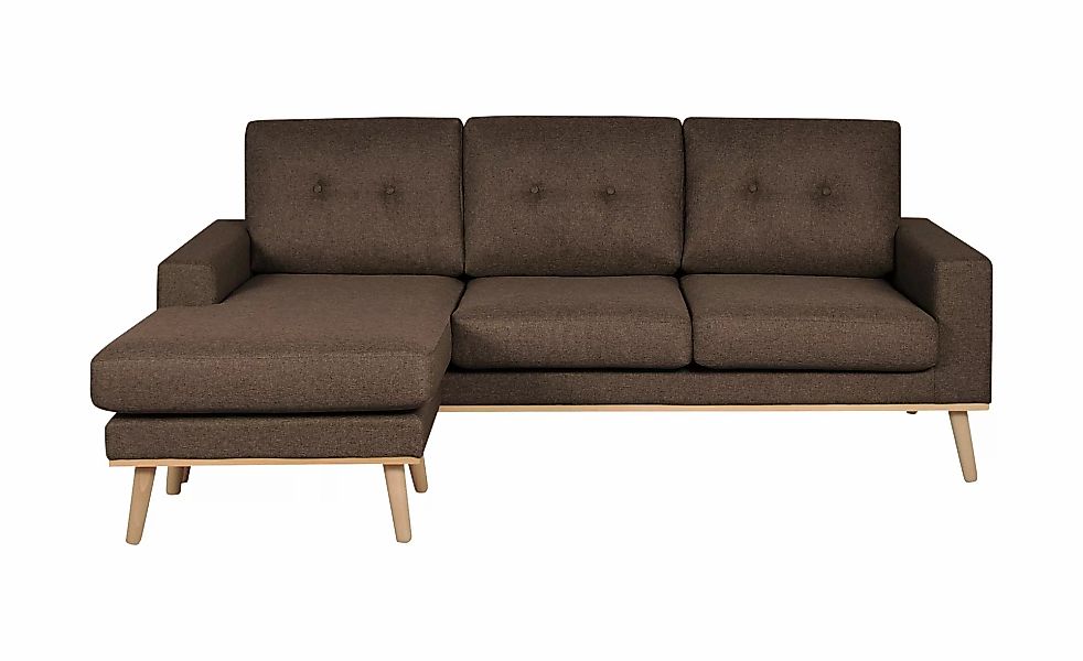 Ecksofa beidseitig stellbar Cristy ¦ braun ¦ Maße (cm): B: 211 H: 88 T: 139 günstig online kaufen