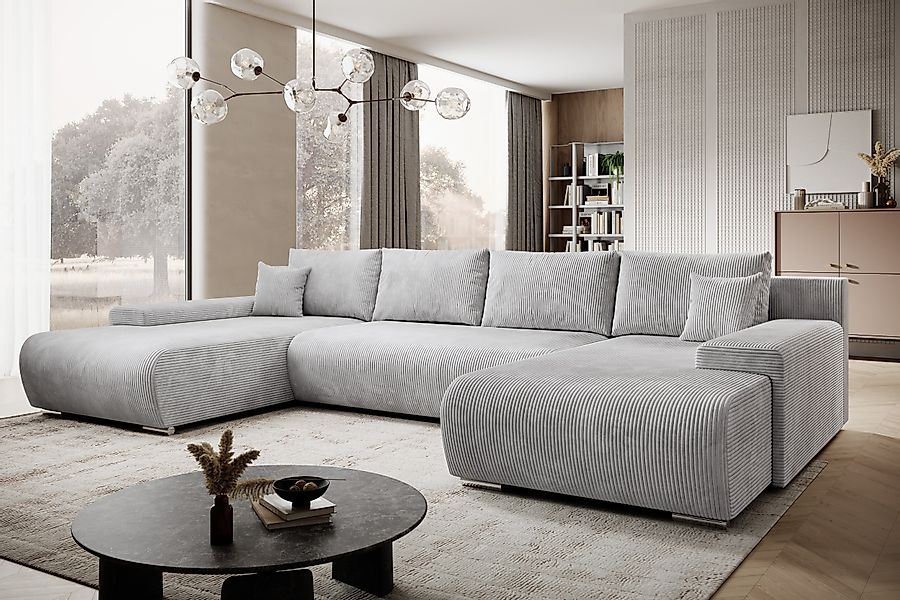 PROMETO Möbel Ecksofa Credo Ecksofa U-Form, günstig online kaufen