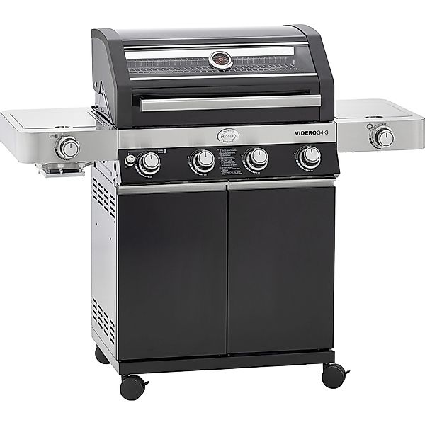 Rösle Gasgrill BBQ-Station Videro G4-S Vario+ 50mbar 4 Brenner und Seitenbr günstig online kaufen