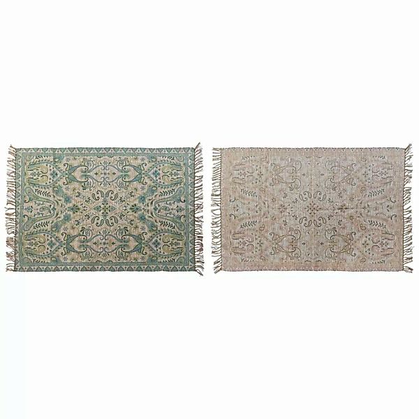 Teppich Dkd Home Decor Rot Grün Araber (120 X 180 X 0,5 Cm) (2 Stück) günstig online kaufen