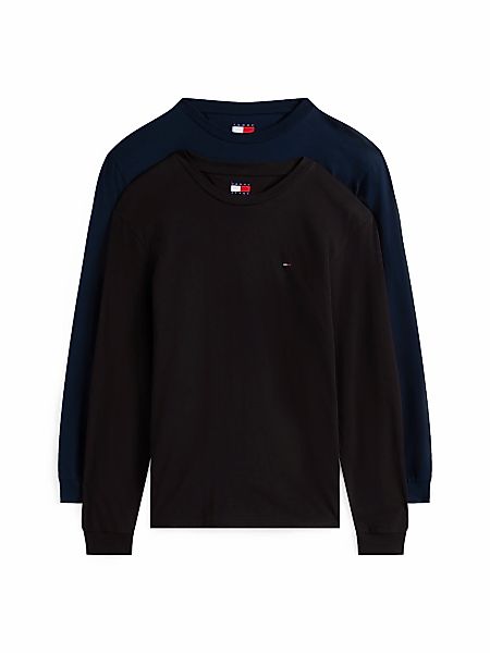 Tommy Jeans Longsleeve "TJM SLIM 2PACK L/S EXT" 2 Stk. tlg. günstig online kaufen
