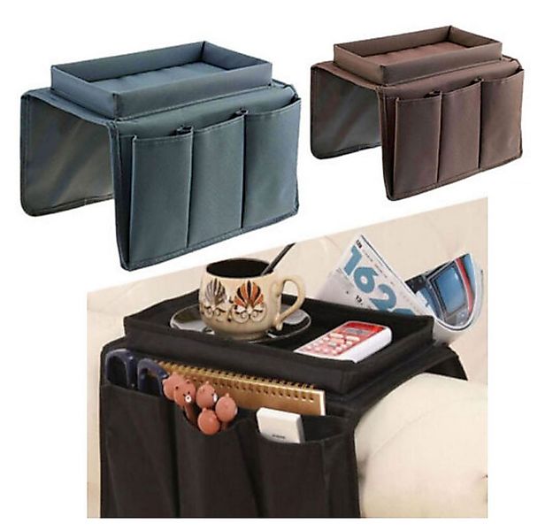 JOYOLEDER Badorganizer Armlehne Organizer Sofa Tasche Sofatablett Ablage (O günstig online kaufen