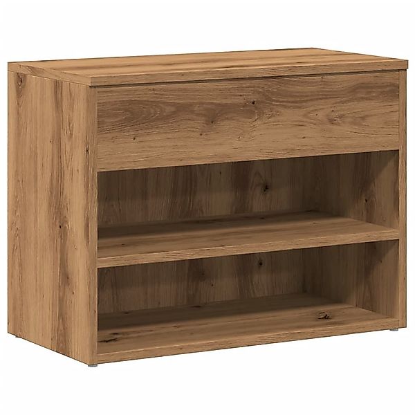 vidaXL Schuhregal Schuhbank Artisan-Eiche 60x30x45 cm günstig online kaufen