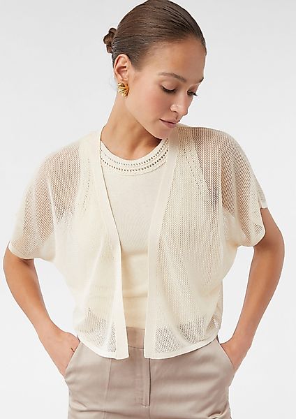 Comma Jackenblazer Leichtes Poncho-Cape aus luftigem günstig online kaufen
