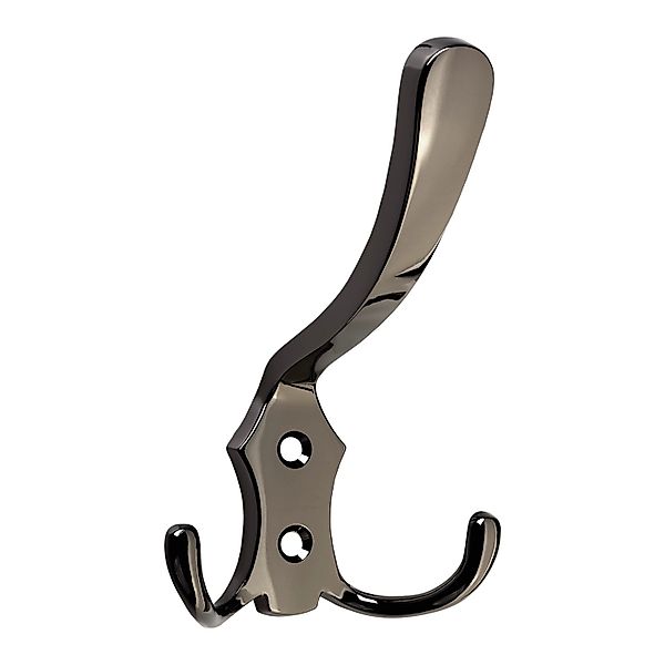 SOTECH Garderobenhaken LENA 2 Fach Lang Chrom Dunkel günstig online kaufen