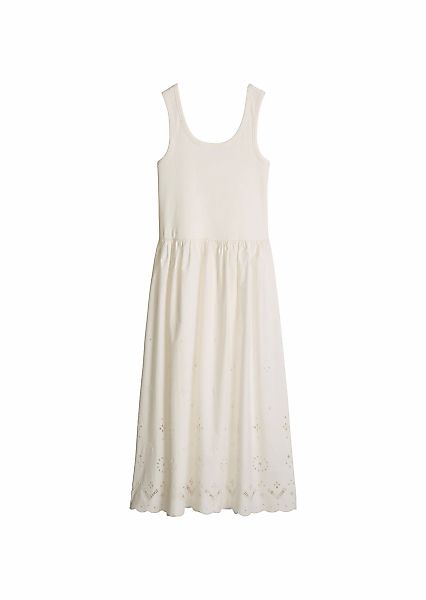 Marc OPolo DENIM Trägerkleid mit Spitzenrock aus reinem Organic Cotton günstig online kaufen