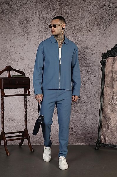 Denim Distriqt Anzug Sportlicher feiner Sommer günstig online kaufen
